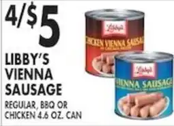 Pioneer Supermarkets Libby's vienna sausage offer