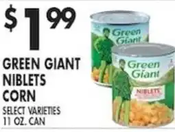 Pioneer Supermarkets Green Giant niblets corn offer