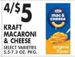 Pioneer Supermarkets Kraft macaroni & cheese offer