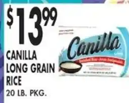 Pioneer Supermarkets Canilla long grain rice offer