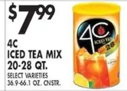 Pioneer Supermarkets 4c iced tea mix offer