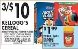 Pioneer Supermarkets Kellogg's cereal offer