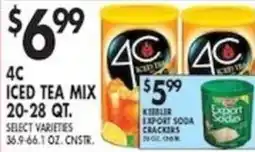 Pioneer Supermarkets 4c iced tea mix offer