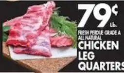 Pioneer Supermarkets Fresh Perdue Grade A All Natural Chicken Leg Quarters offer