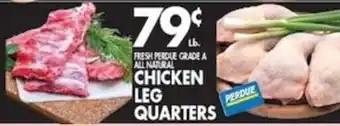 Pioneer Supermarkets Perdue chicken leg quarters offer