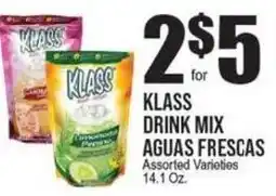 Extra Supermarket Klass drink mix aguas frescas offer