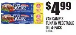 Extra Supermarket Van Camp's Tuna in Vegetable Oil offer