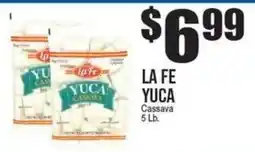 Extra Supermarket La Fe YUCA Cassava offer