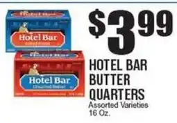 Extra Supermarket Hotel Bar butter quarters offer