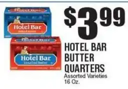 Extra Supermarket Hotel Bar butter quarters offer