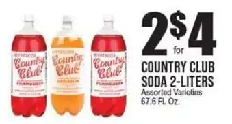 Extra Supermarket Country Club Soda offer