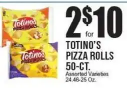 Extra Supermarket Totino's pizza rolls offer