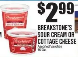 Extra Supermarket Breakstone's sour cream or cottage cheese offer