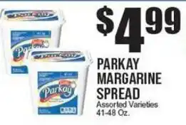 Extra Supermarket Parkay margarine spread offer