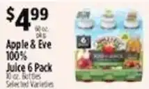 Pioneer Supermarkets Apple & Eve Juice offer