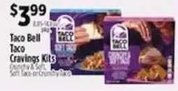 Pioneer Supermarkets Taco Bell Taco Cravings Kits offer
