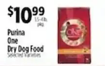 Pioneer Supermarkets Purina One Dry Dog Food offer