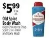 Pioneer Supermarkets Old Spice Body Wash offer