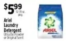 Pioneer Supermarkets Ariel laundry detergent offer