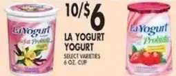 Pioneer Supermarkets La Yogurt Yogurt offer