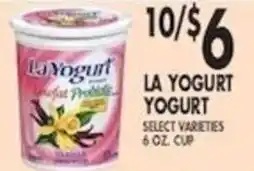 Pioneer Supermarkets La Yogurt Yogurt offer