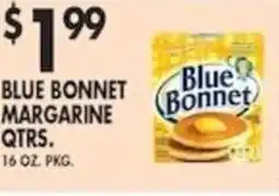 Pioneer Supermarkets Blue Bonnet Margarine offer