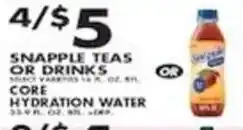 Pioneer Supermarkets Snapple Teas or Drinks offer