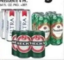 Pioneer Supermarkets Beck's beer offer