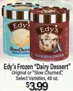 Angelo Caputo's Fresh Market Edy's Frozen Dairy Dessert offer
