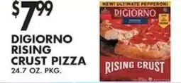 Pioneer Supermarkets Digiorno rising crust pizza offer