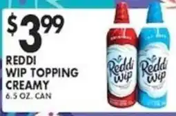 Pioneer Supermarkets Reddi Wip Topping Creamy offer