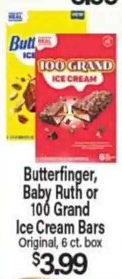 Angelo Caputo's Fresh Market Butterfinger, Baby Ruth or 100 Grand Ice Cream Bars offer
