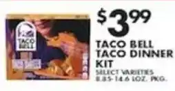 Pioneer Supermarkets Taco Bell taco dinner kit offer