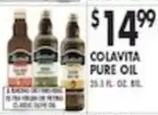 Pioneer Supermarkets Colavita pure oil offer