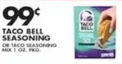 Pioneer Supermarkets Taco Bell Seasoning offer