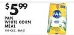 Pioneer Supermarkets Pan white corn meal offer