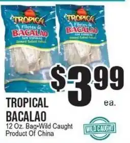 Extra Supermarket Tropical bacalao offer