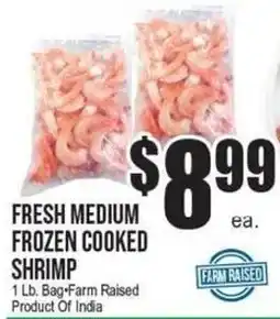 Extra Supermarket Fresh Medium Frozen Cooked Shrimp offer