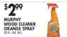 Pioneer Supermarkets Murphy wood cleaner orange spray offer