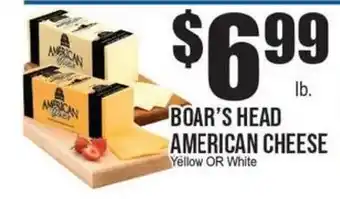 Extra Supermarket Boar's Head American Cheese offer