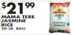 Pioneer Supermarkets Mama Tere Jasmine Rice offer