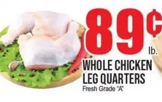 Extra Supermarket Whole Chicken Leg Quarters offer