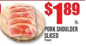 Extra Supermarket Pork Shoulder Sliced offer