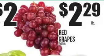 Extra Supermarket Red Grapes offer