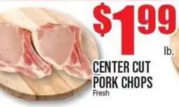 Extra Supermarket Center Cut Pork Chops offer