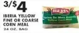 Pioneer Supermarkets Iberia yellow corn meal offer