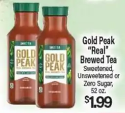 Angelo Caputo's Fresh Market Gold Peak Real Brewed Tea offer