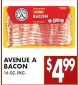 Pioneer Supermarkets Avenue A Bacon offer
