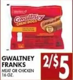 Pioneer Supermarkets Gwaltney franks offer