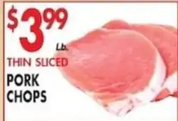 Pioneer Supermarkets Pork Chops offer
